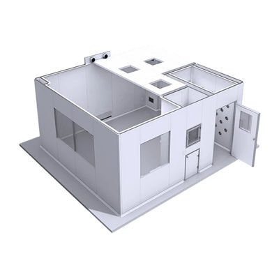 شراء Huaao Pharmaceutical Clean Booth Sandwich Panel Ceiling Modular Clean Room Solutions for GMP Dust Free Cleanroom Project/Electric Industry/ISO4-8 online manufacture