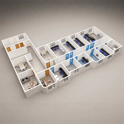 شراء Huuao ISO7 ISO8 GMP Cleanroom Modular Clean Room Class 100 Customized Clean Room Engineering Clean Room Project GMP/ISO Clean Room for Pharmaceutical Modular Cleanroom System Project with CE Certifica online manufacture