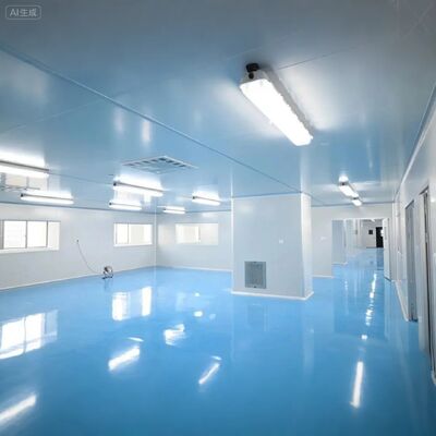 شراء HUAAO Modern Free Modular Clean Booth Class 1000 غرفة نظيفة لاستخدام المستشفى والورشة مقاومة للحريق تصنيع عبر الإنترنت