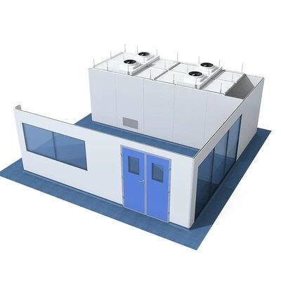 شراء HUAAO التصميم الحد الأدنى وحدات ISO 5-8 مستوى غرفة نظيفة مصنوعة مسبقا لاستخدام ورشة العمل والمستشفى مصنع مختبر خال من الغبار تصنيع عبر الإنترنت