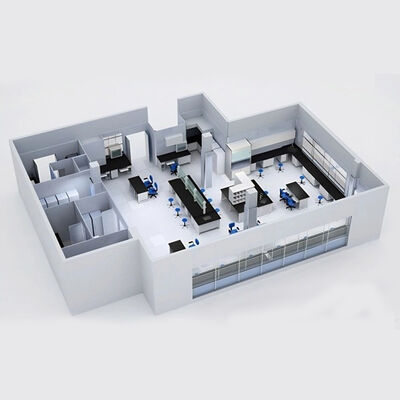 شراء HUAAO تصميم احترافي حديث مقاوم للغبار صديق للبيئة مقاوم للحريق لوحة غرفة نظيفة معيارية بجودة ممتازة معتمدة من ISO تصنيع عبر الإنترنت