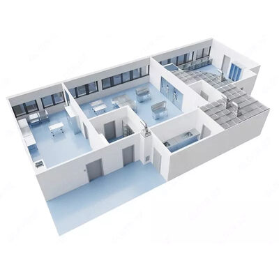 HUAAO Modern Modular Turnkey Cleanroom Project Supplier Hospital Operating Theaters Workshop GMP Standard Fireproof Eco-Friendly